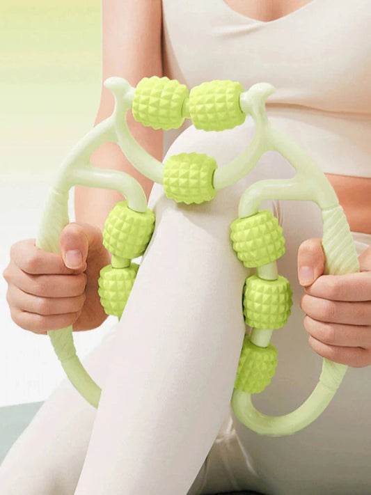 BodyFit Roller – 12-Wheel Massager for Cellulite Reduction & Lymphatic Drainage